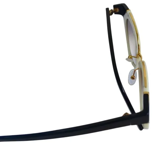 Salvatore Ferragamo SF835S Sunglasses Ivory/Dark Plum, 100% Authentic for Women - Picture 8 of 16